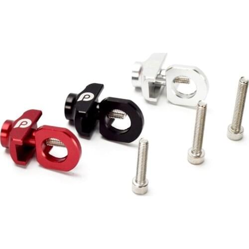 Folding Bike Chain Tensioner Fastener Ultralight Aluminum Chain Adjuster DIY Modification Accessary Aluminum alloy bolts