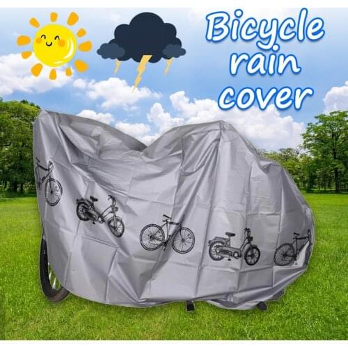 Bicycle Rain Cover Outdoor Waterproof Dustproof Cover Bicycle Accessories WHStore