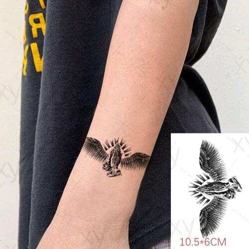 Waterproof Temporary Tattoo Sticker Prayer Swallow Scorpion Horse Fake Tatto Arm Leg Wrist Foot Hand for Girl Men Women Kids