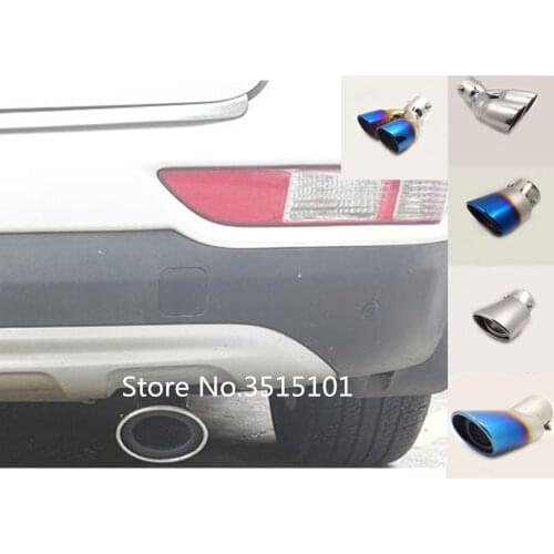 Car Rear Cover Muffler Back End Tail Pipe Dedicate Outlet Exhaust For Kia KX5 Sportage 2016 2017 2018 2019
