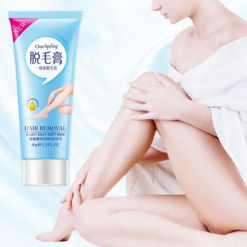 60g Hair Removal Cream For Women Painless Effective Hair Remover For Armpit Legs And Arms Skin Care Body Care Depilatory Cream