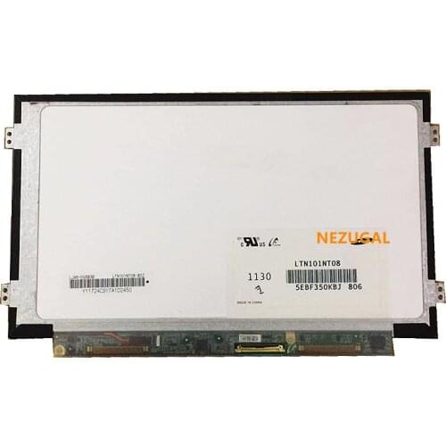 B101AW06 V.0 V.1 fit M101NWT2 R5 BA101WS1-100 LTN101NT05 LTN101NT08 N101L6-L0D N101LGE-L41 B101AW02 1024X600 SLIM LCD SCREEN