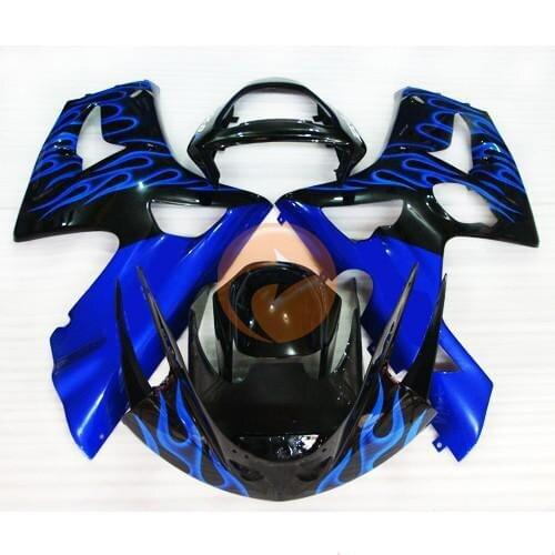 For KAWASAKI ZX-6R 2003 2004 (3) Injection Mold ABS Racing Bodywork Fairing [CK706]
