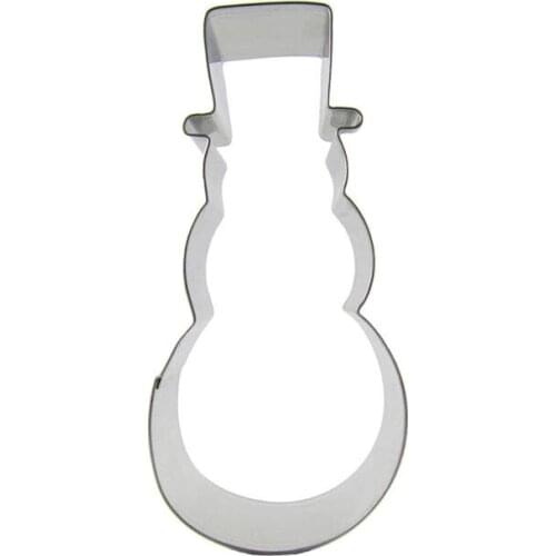 Snowman shape biscuit cutting molds, baking tools, cake decorating soft candy tools