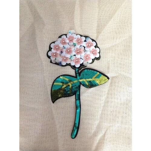 GLace 3pieces embroidery lace flower patches trim DIY craft supplies dress decoration cloth stickers accessoriesTX150