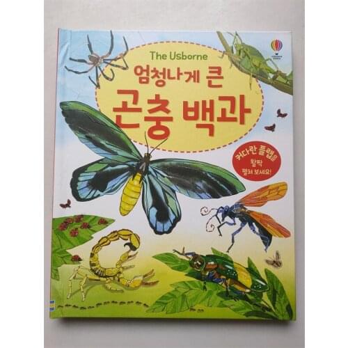 Parent Child Kids Korean Book Early Education Cute Picture Insect Knowledge Learning Reading Cardboard Libros Book Age 4 up