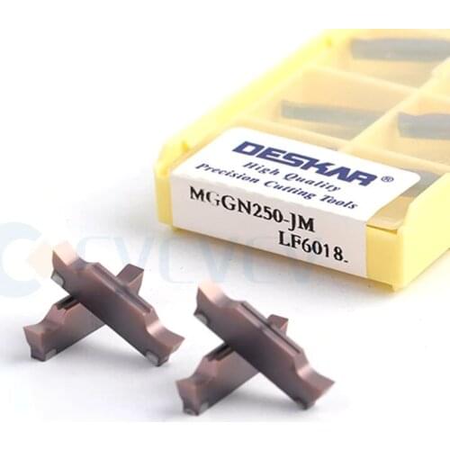 MGGN150-JM LF6018 MGGN 250/300/400/500 CNC Lathe Machining Carbide insert Precision Cutting Stainless Steel Turning Tools Blade