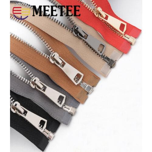 1/3pcs 85cm 5# Metal Zippers Open End Zip Jacket Closure Garment Sewing Zipper Gold Silver Black for Clothing Accessories A3-6