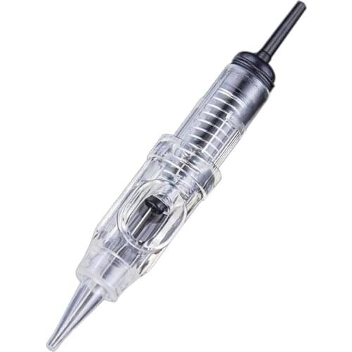 100Pcs/Lot Disposable Sterilized 1RL Cartridge Needles Microblading Permanent Makeup Eyebrow Tattoo Needles For Tattoo Body Art