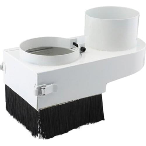 65mm/85mm/100mm/125mm Diameter Dust Collector Dust Cover Brush For CNC Spindle Motor Milling Machine Router Woodworking Tools