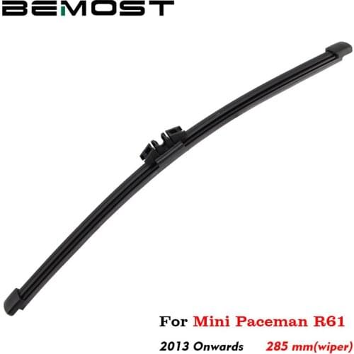 BEMOST Car Rear Windscreen Wiper Arm Blade Soft Natural Rubber For Mini Paceman 285MM Hatchback 2013 2014 2015 2016 2017 2018