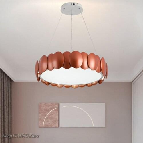 Modern Art Design Petal-Like Led Pendant light For Kitchen Hanging Lamp Living Diving Room Restaurant House Decor Light Fixtures