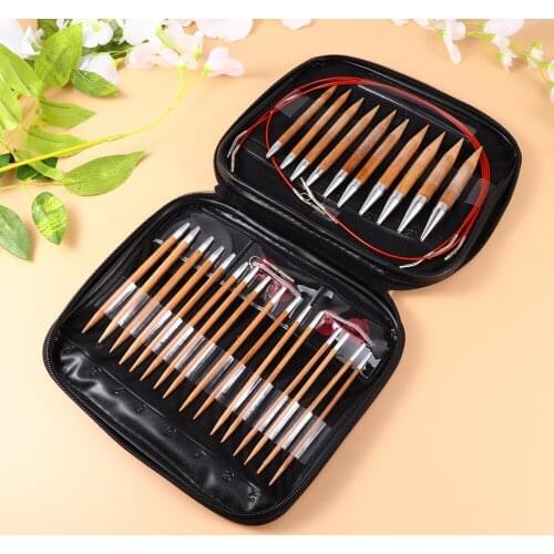 1 Set Knitting Needles Crochet Tool Detachable Weaving Accessory Sweater Recycling Pin