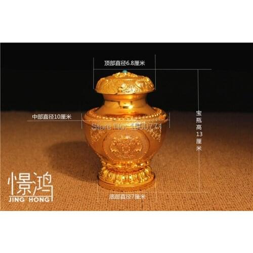 Tibetan Tantric alloy wishful Mani treasure Fortuna Aquarius Aquarius