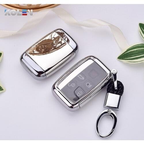 TPU+PC Car Remote Key Case Cover For Land Rover A9 Range Rover Sport Freelander 2 Evoque For Jaguar XJ XE XF F-Type X-Type C-X16