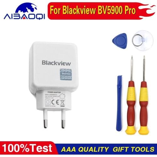 USB Power Adaptor Charger for Blackview BV5900 Pro EU Plug Travel 5V2A 100-240V USB Cable Perfect Replacement Parts Free Tools