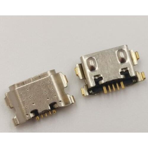 100Pcs USB Charger Charging Dock Port Connector For Samsung Galaxy A01 A015 A015F 2020 A015V M01 M015 M015F G Micro Jack Plug