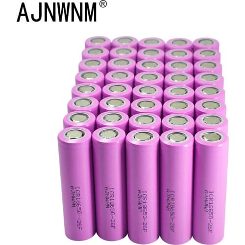 2021 New Original 18650 3.7v 2600 mah Rechargeable Battery ICR18650 18650 LI-Ion Batteries