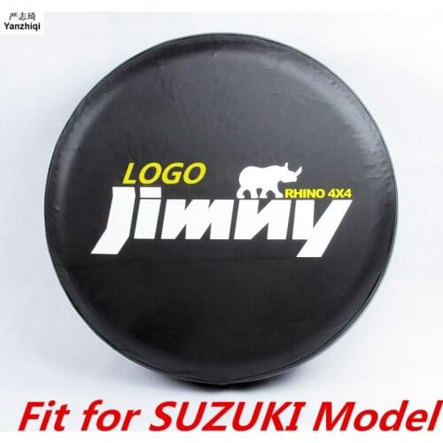 14" 15" Inch PVC Leather Space-Saving Spare Wheel Protective Cover car accessories for 2012 2013 2014 Suzuki jimny 14#15# tire