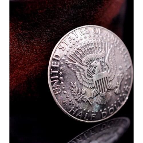 5pc 30*30MM Antique Silver Morgan Head Eagle Dollar Screw Back Replica Leathercraft Wallet Bag Conchos Decor Rivetback