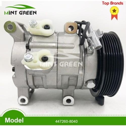 Auto ac compressor for Hilux 3.0 1KD Hilux 2.5 2KD Vigo OEM 88310-0K132 88320-0K080 88310-0K110 88320-0K240 447260-8020