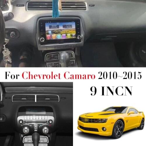 For Chevrolet Camaro 2009~2015 9 inch Screen LiisLee Tire pressure Car Multimedia Player GPS Audio Radio Navigation NAVI