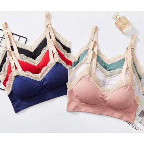 Non-wire Bra Pure Cotton Pregnant Women Students High Elasticity Comfortable Not Tight Gathered Anti-sagging Close-fitting Cloth