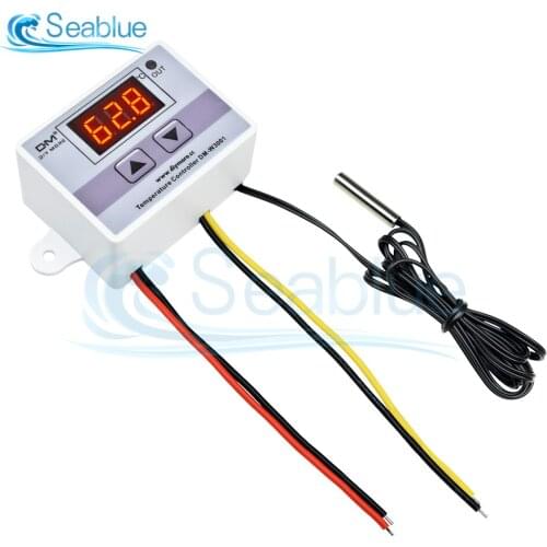 W3001 110V 220V 12V 24V Digital Temperature Controller Thermostat Thermoregulator Aquarium Incubator Water Heater Temp Regulator
