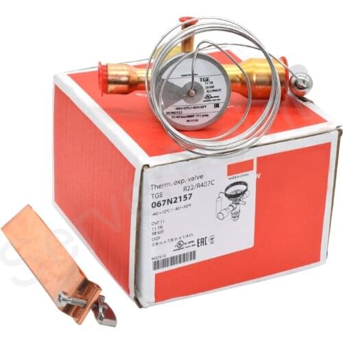 Free shipping DANFOSS TGEX 11TR 067N2157 38kw TGEX Thermal expansion valve can replace