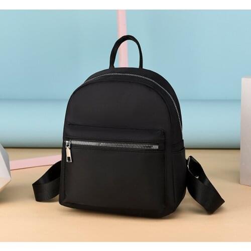 Women Fashion Simple Backpack Oxford College Wind Backpack for Teenage Girls Female School Bag Handbag Womens Backpack