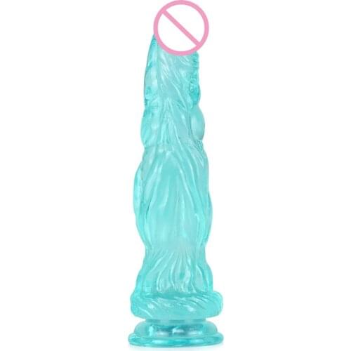 Huge Anal Dildo Sex Toys for Woman Skin Feeling Jelly Realistic Penis Soft Suction Cup Big Dick Masturbator Adult Sex Machine 18