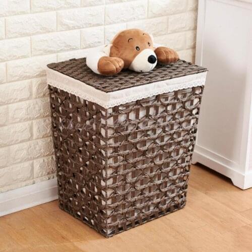 Woven Dirty Clothes Basket, Underwear, Dirty Clothes Basket, Snacks, Toy Storage Frame, Hotel Bath Towel, Dirty Clothes Bucket