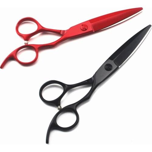 Professional Japan 440c 6 '' Willow hair cutting scissors haircut thinning barber makas haircutting shears Hairdresser scissors