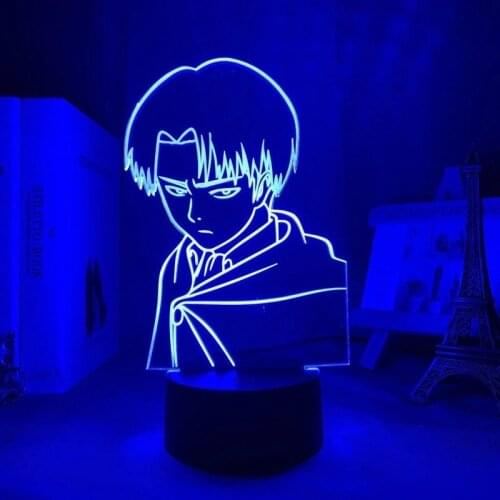 TAKARA TOMY Attack on Giant 3D Table Lamp LED Light Creative Birthday Gift Decoration 7/16 Colorful Night Light Christmas Gift