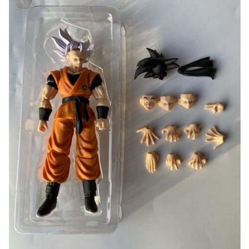 In stock Kong SHF ratio DBZ Caps Corp Goku Black Goku Action Figure