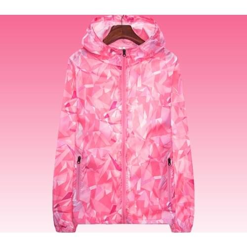 Windbreaker Jackets Women Ugly Pattern Summer Unisex Coats Plus Size Casual Sunscreen Clothing Quick Dry Ultrathin Rainproof 4XL