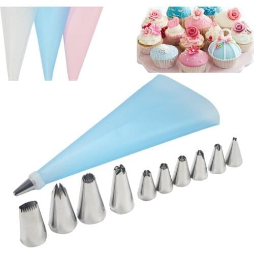 10PC Head Mounted Flower Kit Big Small Eva Converter Pacifier Tool Baking Supplies Cake Decorating Tools For Cakes Lace