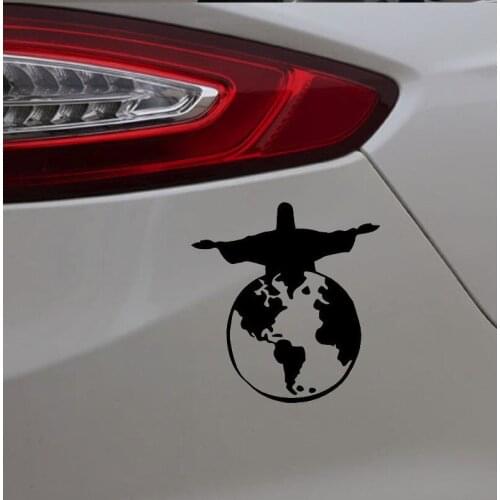 15.9X16.8CM Jesus World Car Trunk Bumper Decal Whole Body Decoration Sticker N1556