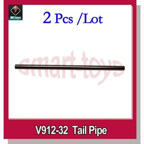 2 Pcs V912-32 Tail Pipe for Wltoys V912 RC Helicopter Spare Parts