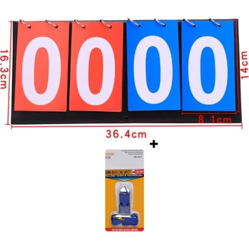 4 Digit Score board Football Referee Soccer Sports Scoreboard for Basketball Badminton Volleyball Table Tennis Scoreboard