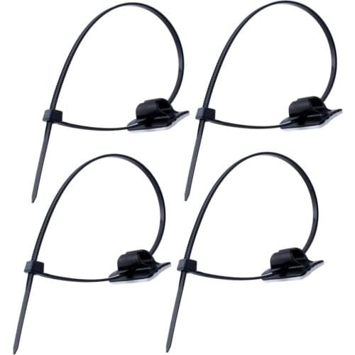 4pcs MTB Bicycle Hose Clips Buckle Brake Line Gear Cable Housing Guide Fixer