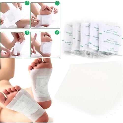 40pcs=(20pcs Patches+20pcs Adhesives) Detox Foot Pads Bamboo Charcoal Moisturizing Health Foot Mask Relief Stress Feet Skin Care