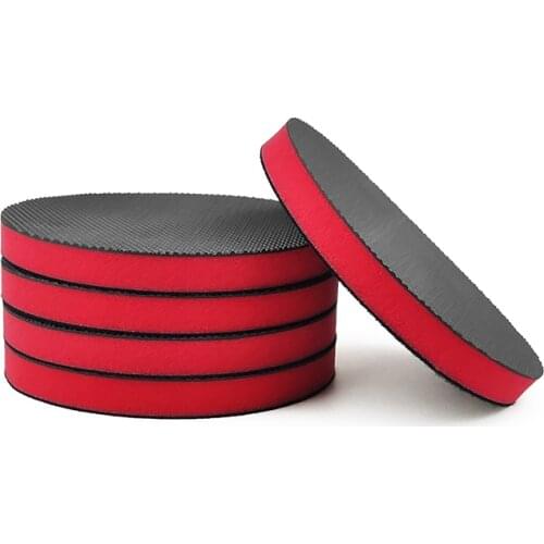 5Pcs/Pack 6'Sponge Buffer Pad Kit Car Cleaning Sponge Pad Car Clay Bar Detailing Pads Auto Cleaning Buffer Disc Polisher Tools