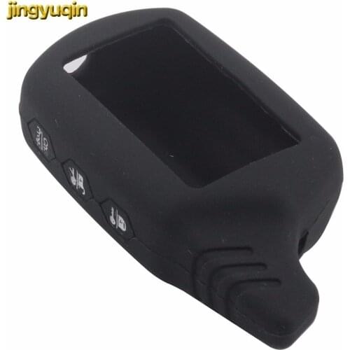 50pcs New Hot Sale Silicone Car Styling Cover Key Case For Starline B9/B91/B6/B61/A91/A61/V7 Two Way B9/A91 LCD Remote Key Case