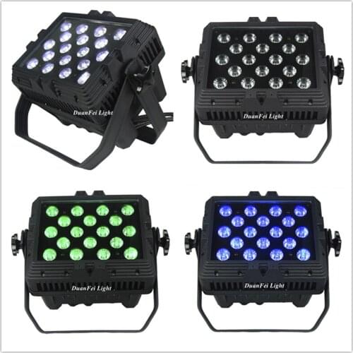 6pcs Waterproof Garden Decoration Led City Color Wash RGBW 18x10w