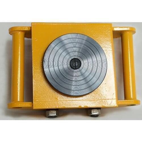 6T 4 PU wheel truck heavy equipment mobile iron turtle platform wheel load / industrial weigh/ home large handling