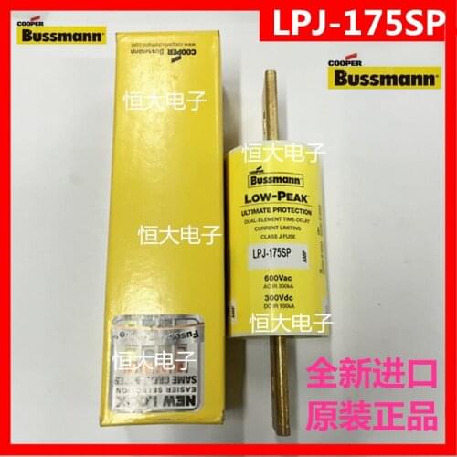 BUSSMANN LPJ-175SP imported fuse delay fuse 175A 600V original genuine