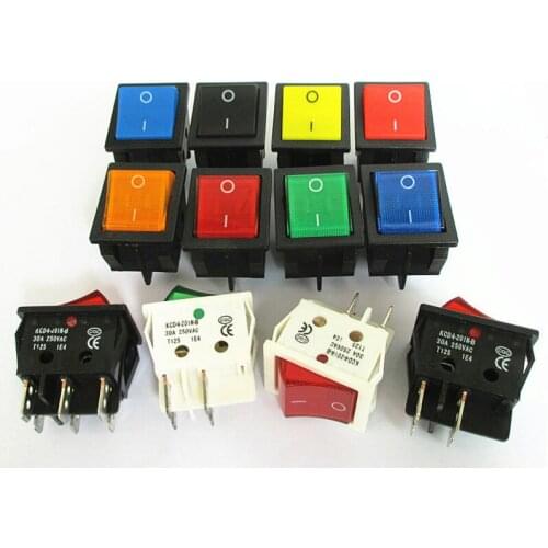 Electrical switch 30A high current