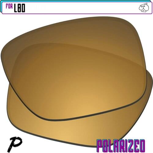 EZReplace Polarized Replacement Lenses for - Oakley LBD Sunglasses - Gunmetal P