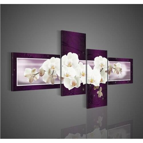 Oil painting 100% hand painted modern decorative on canvas wall art flower picture for living room 9181628